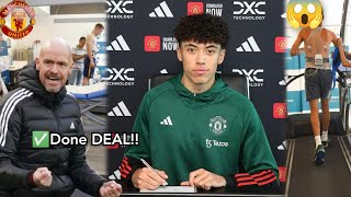 ✅Done!! Man United new striker recruit into first team!! Manchester United transfer news update