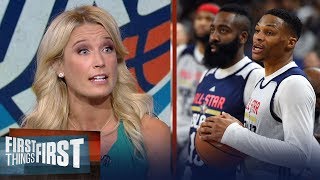 Sarah Kustok on why Westbrook's Thunder won't derail Rockets in playoffs | FIRST THINGS FIRST