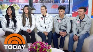 Team USA gymnasts talk road to 2024 Paris Olympic Games