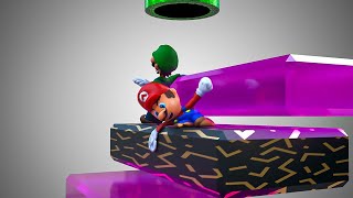 Mario vs Luigi - Who is faster (Softbody Simulation)