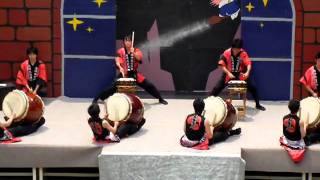 イベント 和太鼓部演奏1【高崎高校・翠巒(スイラン)祭2011】