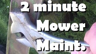 Manly-Man Skills: Sharpen and Balance Blades in 2 minutes