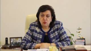 Հրանուշ Հակոբյանի շնորհավորական տեսաուղերձը