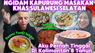 Panen Jamur Panen Cabe masak Kapurung khas Sulawesi Selatan Sambal setan, Masakan Indonesia The Best