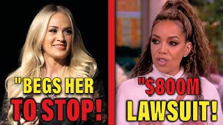 The View BEGS Carrie Underwood to DROP Her INSANE $800M Lawsuit Before It’s Too Late!