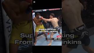 Superb Striking from Jack Jenkins #ufc #mmaknockouts #mma #mmafights #ufcfights