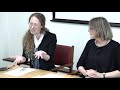 professor julia bray in conversation with professor jennifer guest