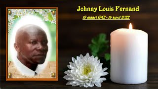 De crematie van: Dhr.Johnny Louis Fernand