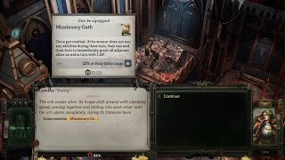 [Warhammer 40000: Rogue Trader] Missionary Oath: Solving the Voidship Shrine Orb Puzzle