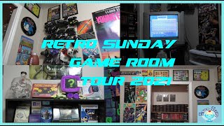 Video Game Room Tour 2021 (Retro Sunday)