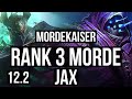 MORDEKAISER vs JAX (TOP) | Rank 3 Morde, Legendary, 10/3/9 | EUW Challenger | 12.2