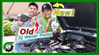 Jeep Cherokee Water Pump. Jeep 4.0