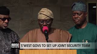 SOUTHWEST GOVERNORS SETUP NEW SECURITY TEAM