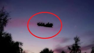 5 Flying SANTA CLAUS Caught on Camera \u0026 Spotted in Real Life