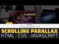 Scrolling Parallax in HTML, CSS & JavaScript | Tutorial 2019