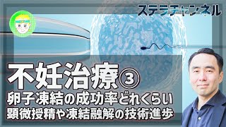 【不妊治療③】卵子凍結をした場合に受精、妊娠、出産に至る確率はどれくらいなのか【未受精卵子、顕微授精、赤ちゃん】