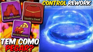 VAI TER CONTROL REWORK AINDA? ITENS SECRETO da NOVA ATUALIZAÇÃO do BLOX FRUITS...