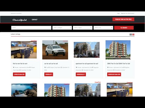 How To Make A Classified Website I Create A Website Like OLX How To Make A Classified Website I Create A Website Like OLX
