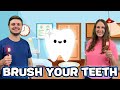 Brush Your Teeth (with Lyrics) | Original Kids Song | Dentist | Nursery Rhymes | English