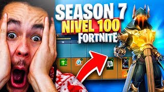 **TEMPORADA 7** SKIN NIVEL 100! TODO COMPRADO - Fortnite (Pase de Batalla) - TheGrefg