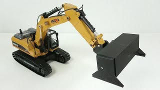 장난감 후이나 580 RC 포크레인 굴삭기 중장비 스프레더 빔 장착 HUINA 1580 EXCAVATOR SPREADER BEAM