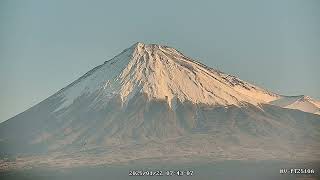 富士山頂 2025年1月22日(水)