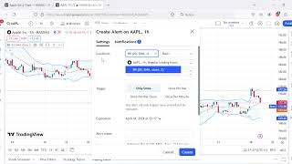 Tradingview bollinger band alert [EASY SET UP] 👌