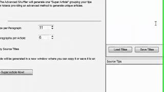 Super Article Spinner | Article Spinning - The Best Article Spinner Software