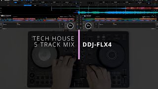 DDJ-FLX4 Soundwave: A 5-Track Tech House Mini Mix #ddjflx4 #techhouse #dj #djset #pioneerdj #djmix