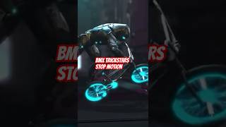 BMX Trickstars working with stop motion for video games, tv, movies, commercials