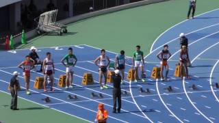 20160618関東高校総体男子100m北関東決勝