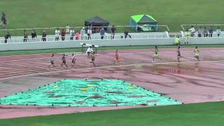 H27　千葉県中学通信陸上　男子1500m決勝　残り1周～