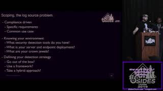 BSidesCharm - 2019 - Shawn Thomas - What did the SIEM Say?