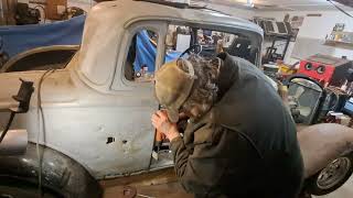 1933 Plymouth passenger door conversion.  Episode 1.