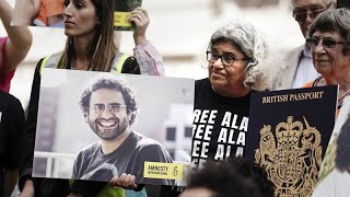 Royaume Uni : rassemblement pour l'opposant égyptien Alaa Abdel Fattah