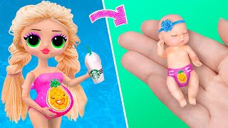 14 DIY Baby Doll Hacks and Crafts / Miniature Baby, Toys, Baby Wear and More!