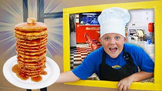 SURPRISE Giant LEGO Drive Thru Breakfast Restaurant