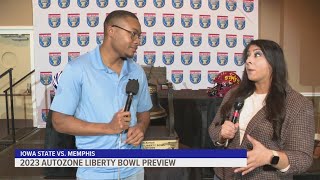GAME PREVIEW: Autozone Liberty Bowl, Iowa State vs. Memphis