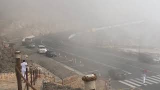 Jabal jais touched the clouds