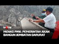 Menko PMK Tinjau Kondisi Jembatan Besuk Kobokan Pasca Erupsi Semeru | Kabar Pagi tvOne