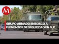 Emboscada a elementos de la Guardia Nacional y la Sedena deja 3 muertos en SLP