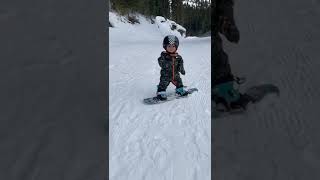 Small Kid Doing Ice Skating