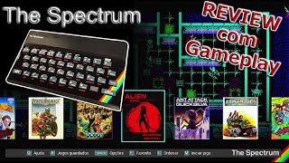 THE SPECTRUM Review - Demonstração do BASIC e de alguns JOGOS do novo Computador da RETRO GAMES