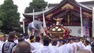 素盞雄神社 天王祭本祭 宮出し 境内  3-2