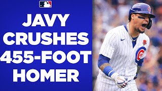 EL MAGO MOONSHOT! Javy Báez hits MASSIVE 455-foot homer!