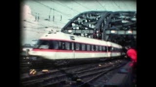 Regel- und Sonderzüge im  Kölner Hbf. am 16. April 1978 (Super-8)