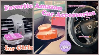 FAVORITE AMAZON CAR ACCESSORIES FOR GIRLS 🚘 Things you always need in your car * Amazon car gadgets