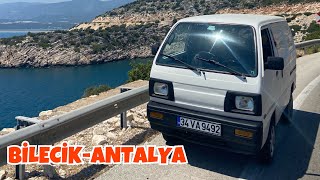 SUZUKİ CARRY İLE BİLECİK-ANTALYA YOLCULUĞUM (530 KM)