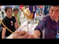 sugar blowing master 马氏吹糖人 chinese street food