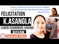 Councillor K. Asangla Jamir | Thanksgiving Service program from Ward 13, Lower Chandmari, Kohima.